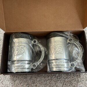 Snap-on Tools Limited Edition 95th Anniversary "FLANKARD" Mug Set New
